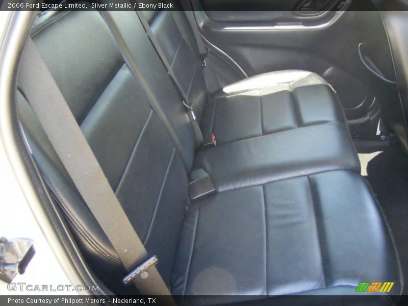 Silver Metallic / Ebony Black 2006 Ford Escape Limited
