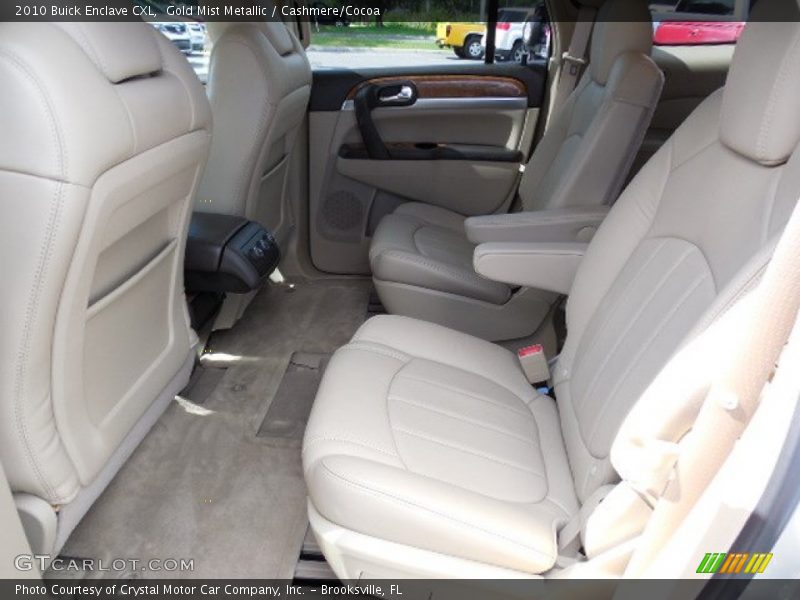 Gold Mist Metallic / Cashmere/Cocoa 2010 Buick Enclave CXL