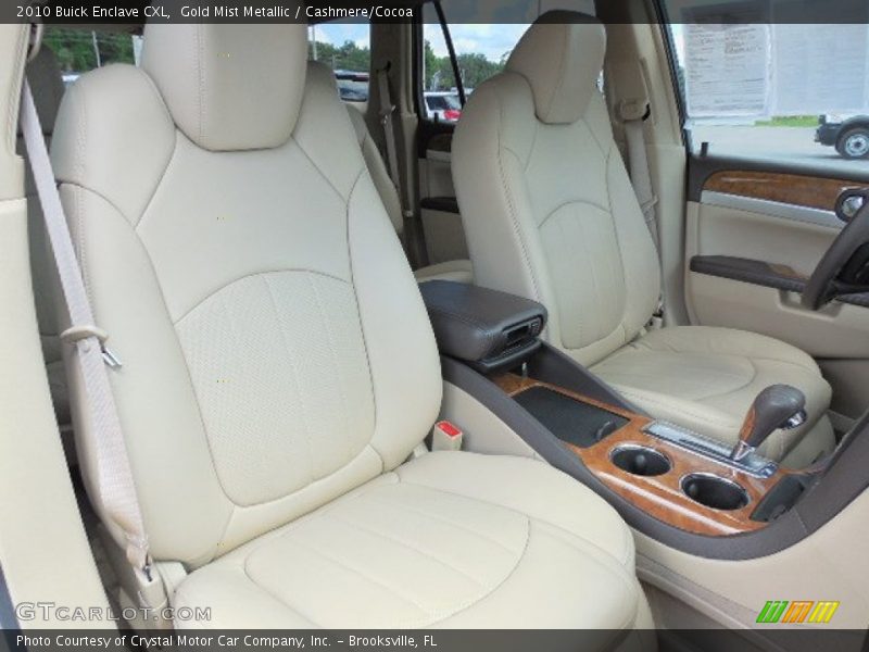 Gold Mist Metallic / Cashmere/Cocoa 2010 Buick Enclave CXL