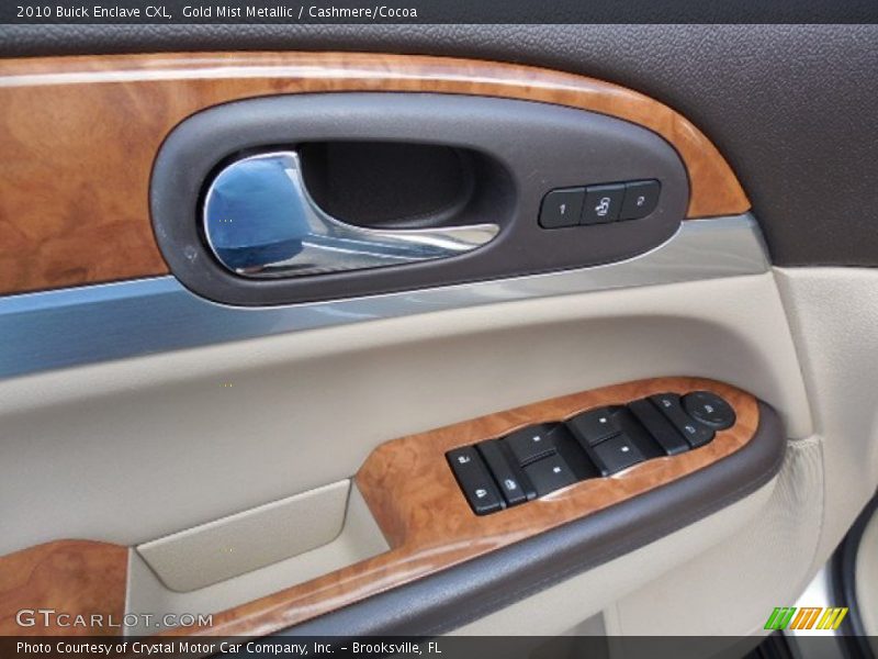 Gold Mist Metallic / Cashmere/Cocoa 2010 Buick Enclave CXL