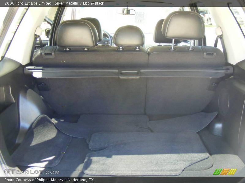 Silver Metallic / Ebony Black 2006 Ford Escape Limited