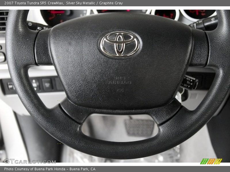 Silver Sky Metallic / Graphite Gray 2007 Toyota Tundra SR5 CrewMax