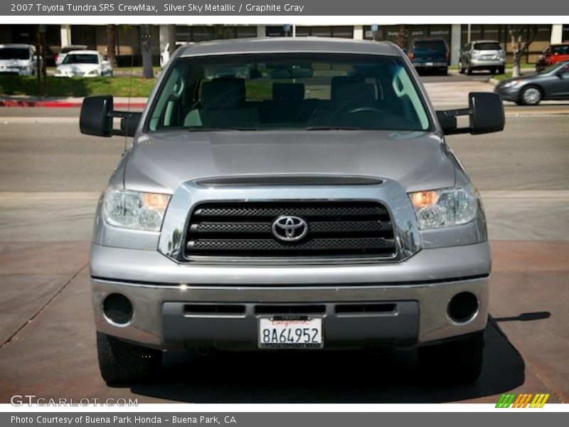 Silver Sky Metallic / Graphite Gray 2007 Toyota Tundra SR5 CrewMax