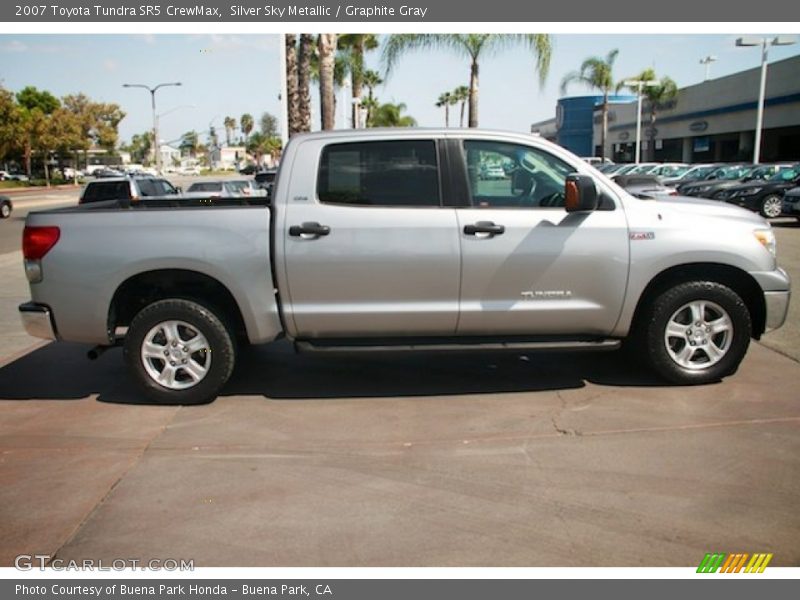 Silver Sky Metallic / Graphite Gray 2007 Toyota Tundra SR5 CrewMax