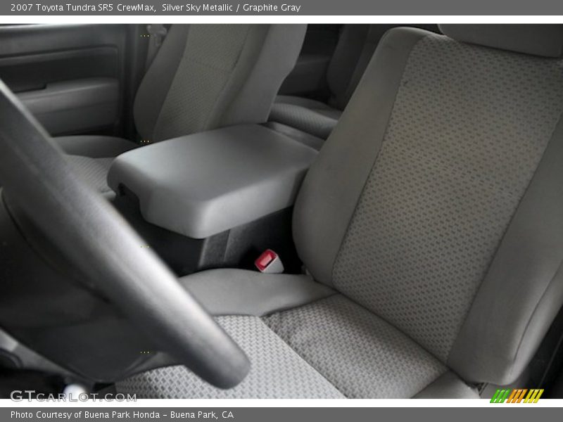 Silver Sky Metallic / Graphite Gray 2007 Toyota Tundra SR5 CrewMax