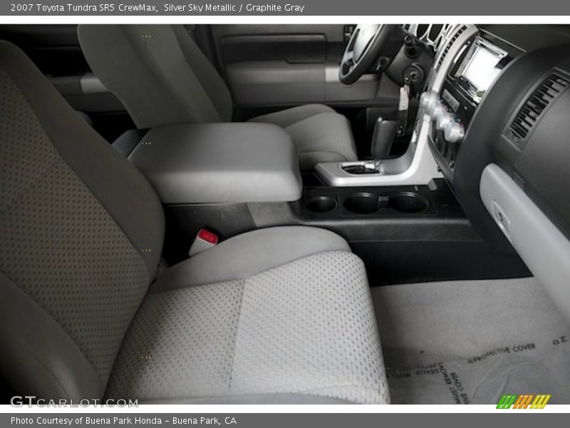 Silver Sky Metallic / Graphite Gray 2007 Toyota Tundra SR5 CrewMax