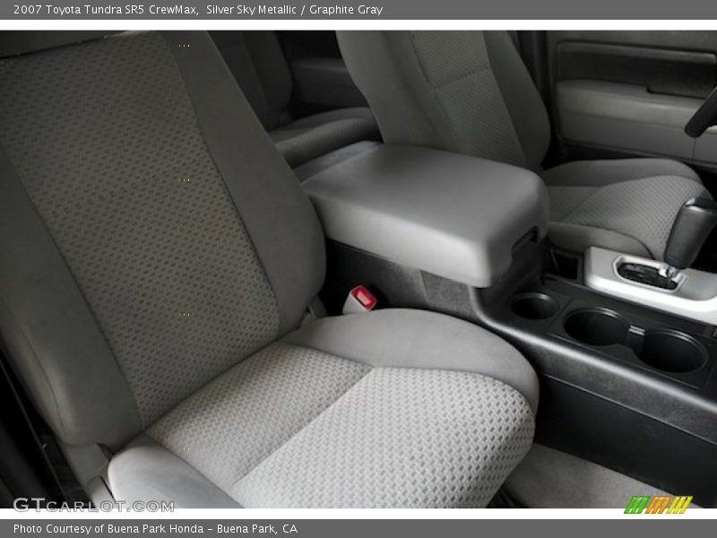 Silver Sky Metallic / Graphite Gray 2007 Toyota Tundra SR5 CrewMax
