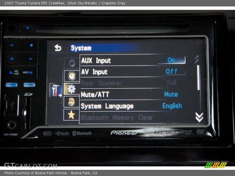 Silver Sky Metallic / Graphite Gray 2007 Toyota Tundra SR5 CrewMax