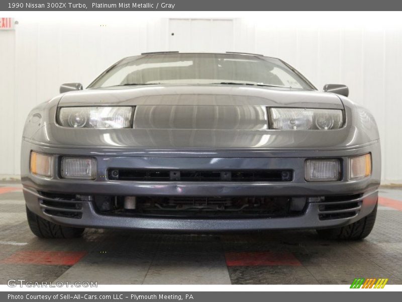 Platinum Mist Metallic / Gray 1990 Nissan 300ZX Turbo