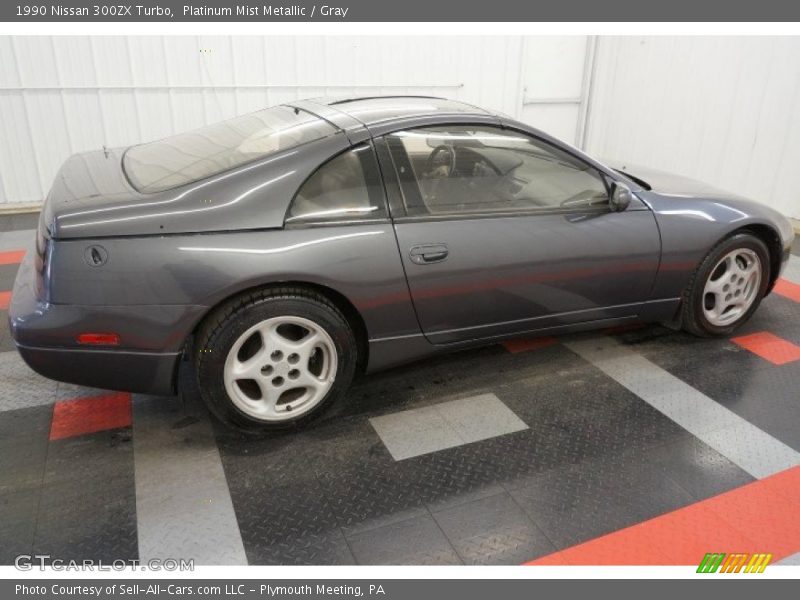 Platinum Mist Metallic / Gray 1990 Nissan 300ZX Turbo