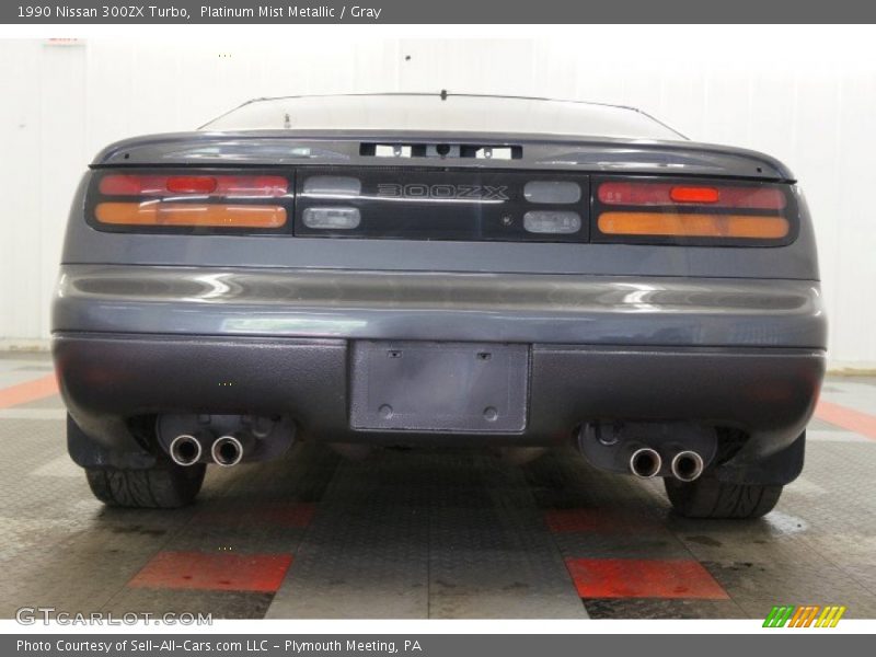 Platinum Mist Metallic / Gray 1990 Nissan 300ZX Turbo