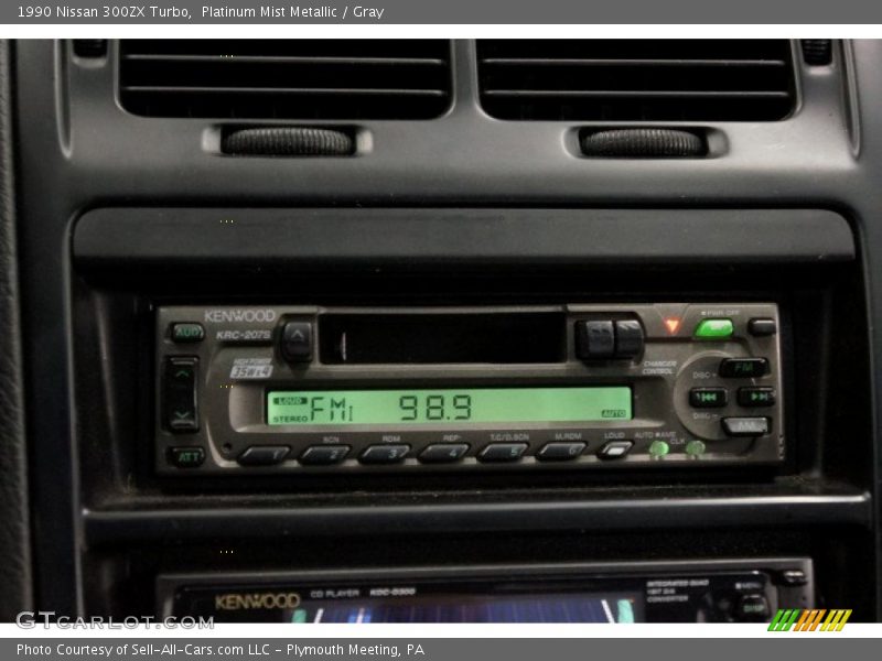 Platinum Mist Metallic / Gray 1990 Nissan 300ZX Turbo