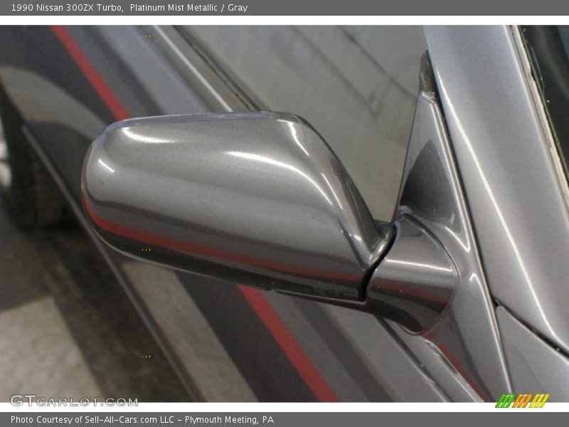 Platinum Mist Metallic / Gray 1990 Nissan 300ZX Turbo