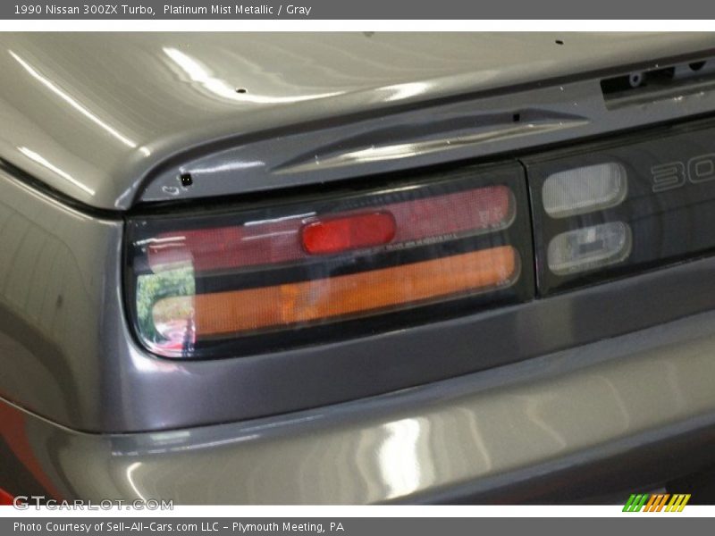Platinum Mist Metallic / Gray 1990 Nissan 300ZX Turbo