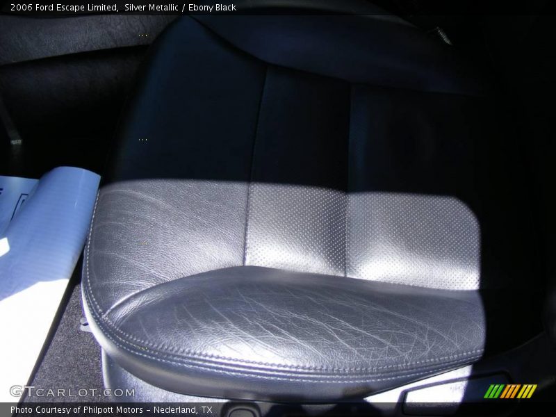 Silver Metallic / Ebony Black 2006 Ford Escape Limited