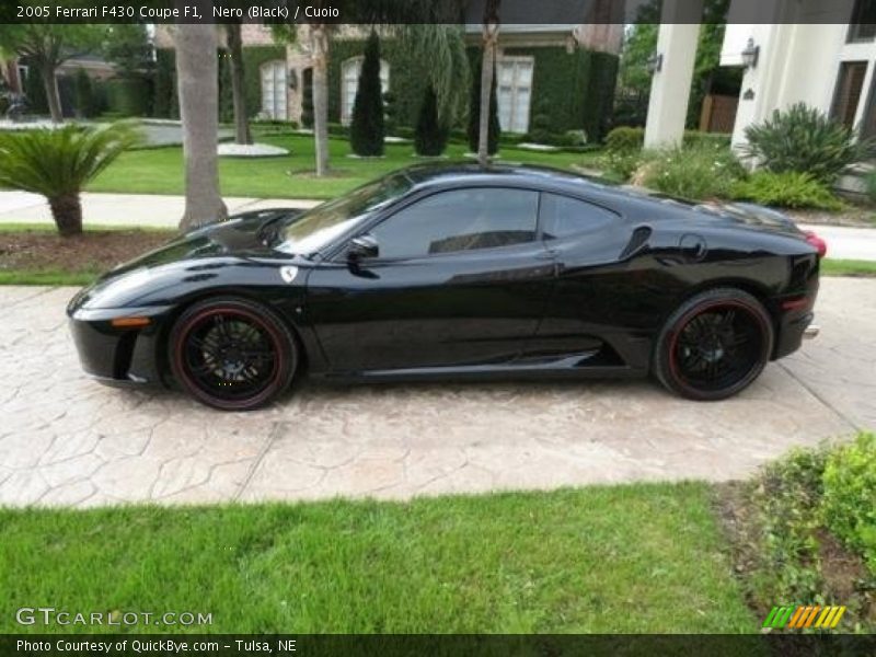 Nero (Black) / Cuoio 2005 Ferrari F430 Coupe F1