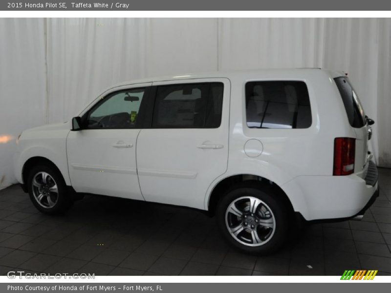 Taffeta White / Gray 2015 Honda Pilot SE