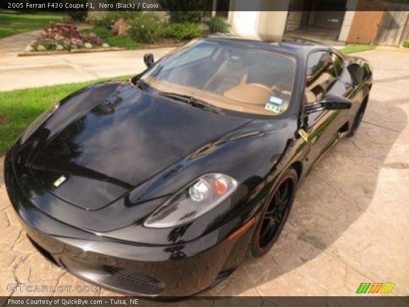 Nero (Black) / Cuoio 2005 Ferrari F430 Coupe F1