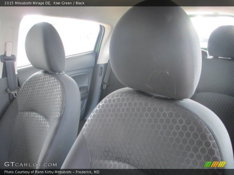 Kiwi Green / Black 2015 Mitsubishi Mirage DE