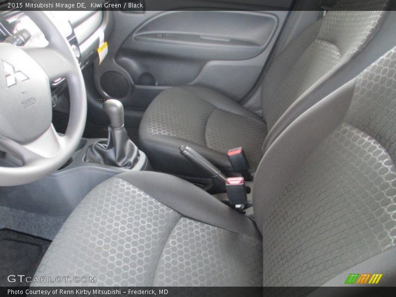  2015 Mirage DE Black Interior
