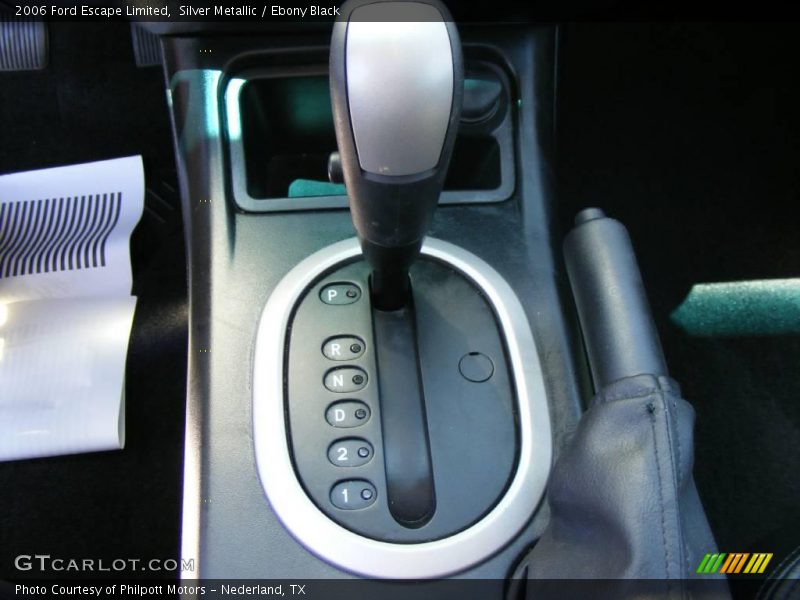 Silver Metallic / Ebony Black 2006 Ford Escape Limited