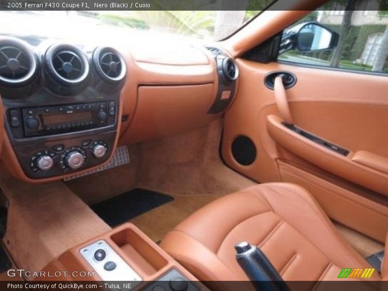 Nero (Black) / Cuoio 2005 Ferrari F430 Coupe F1