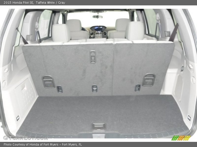 Taffeta White / Gray 2015 Honda Pilot SE