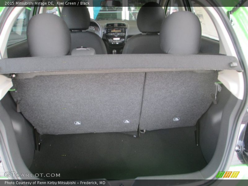 Kiwi Green / Black 2015 Mitsubishi Mirage DE