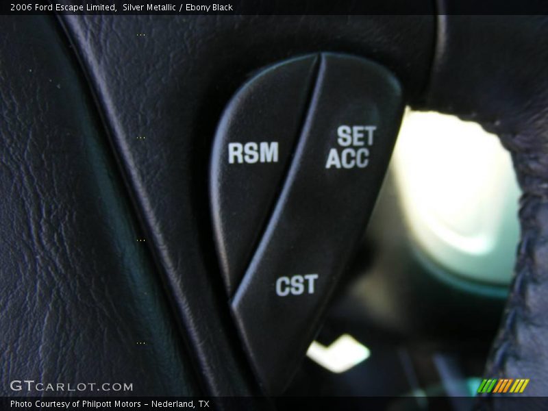 Silver Metallic / Ebony Black 2006 Ford Escape Limited