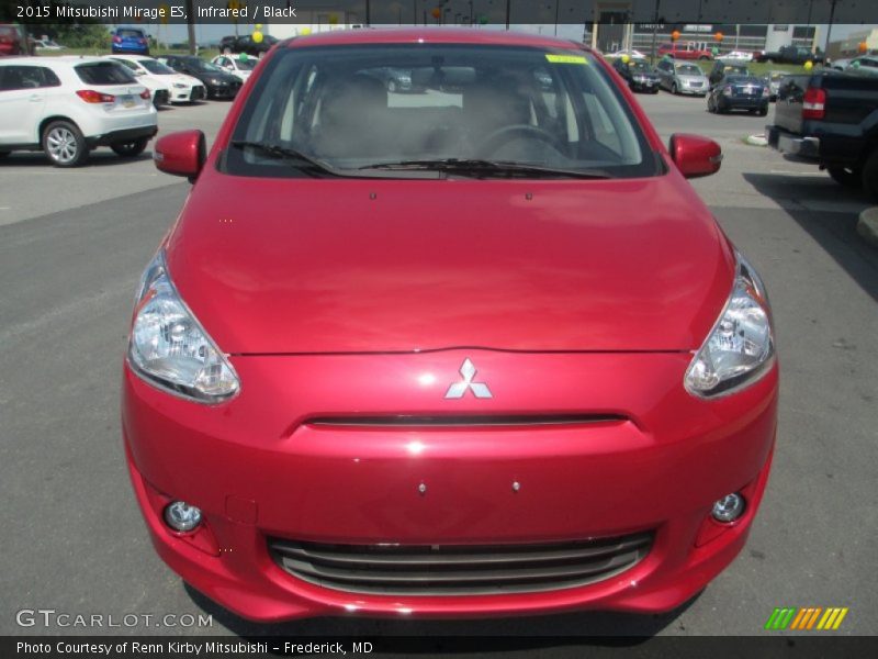 Infrared / Black 2015 Mitsubishi Mirage ES