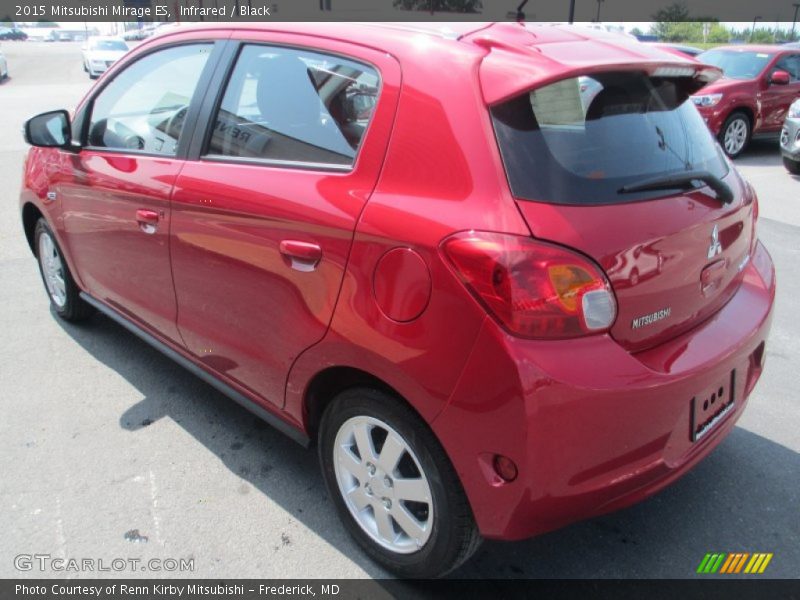 Infrared / Black 2015 Mitsubishi Mirage ES