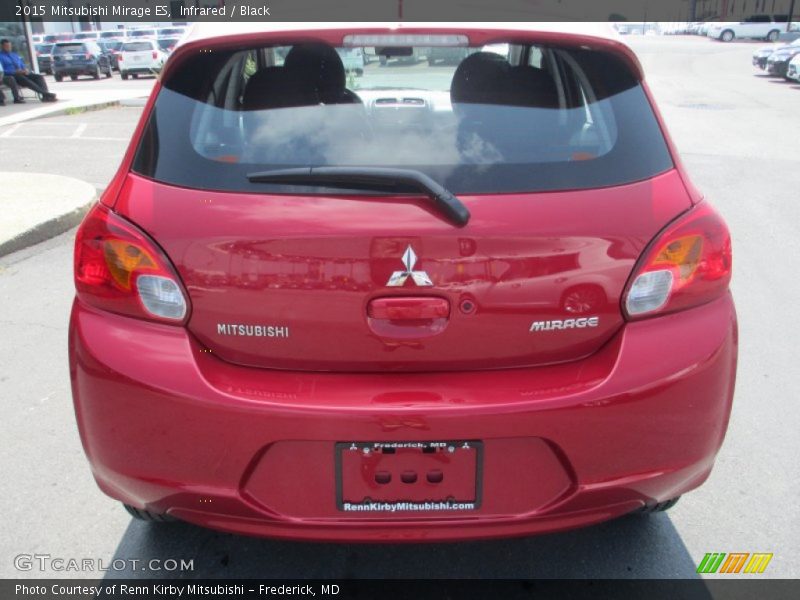 Infrared / Black 2015 Mitsubishi Mirage ES
