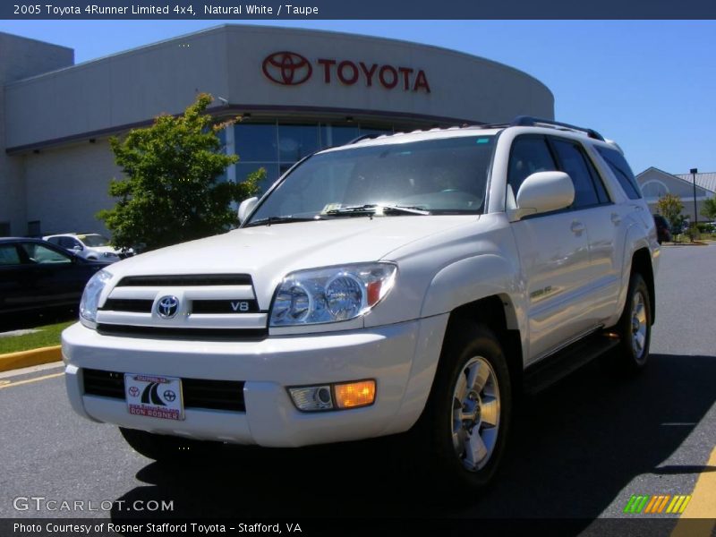 Natural White / Taupe 2005 Toyota 4Runner Limited 4x4