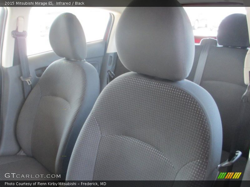 Infrared / Black 2015 Mitsubishi Mirage ES