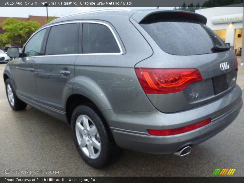 Graphite Gray Metallic / Black 2015 Audi Q7 3.0 Premium Plus quattro