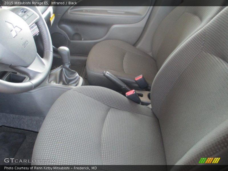 Infrared / Black 2015 Mitsubishi Mirage ES