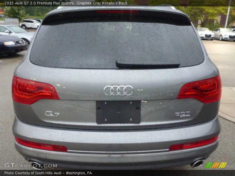 Graphite Gray Metallic / Black 2015 Audi Q7 3.0 Premium Plus quattro