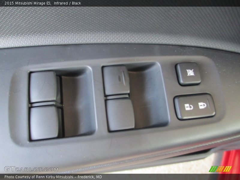 Infrared / Black 2015 Mitsubishi Mirage ES