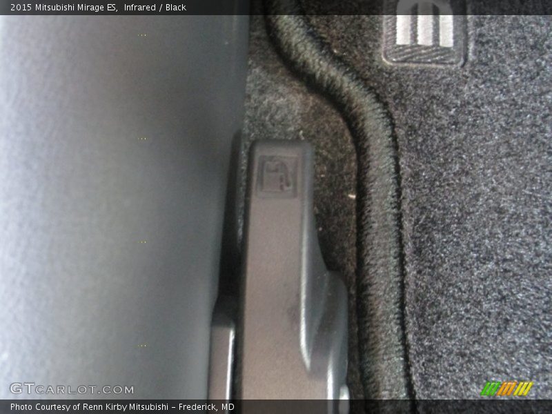 Infrared / Black 2015 Mitsubishi Mirage ES