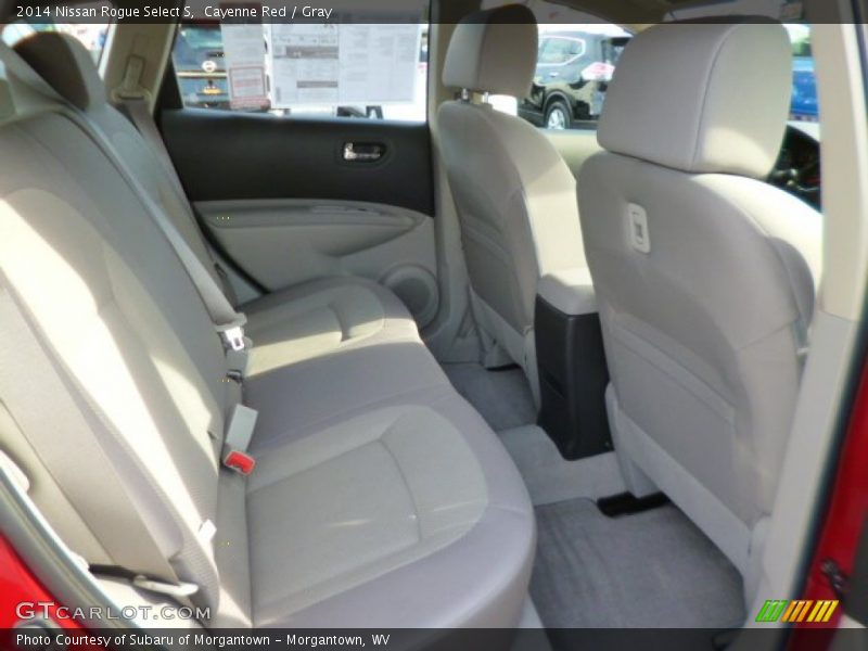 Cayenne Red / Gray 2014 Nissan Rogue Select S