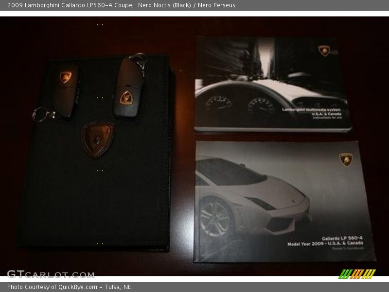 Nero Noctis (Black) / Nero Perseus 2009 Lamborghini Gallardo LP560-4 Coupe