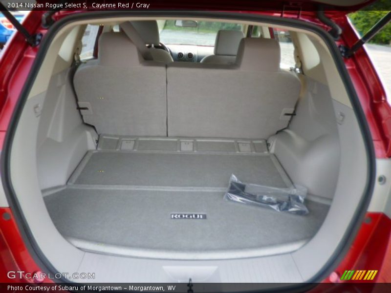Cayenne Red / Gray 2014 Nissan Rogue Select S