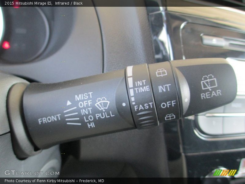 Infrared / Black 2015 Mitsubishi Mirage ES