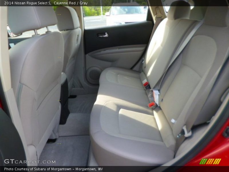 Cayenne Red / Gray 2014 Nissan Rogue Select S