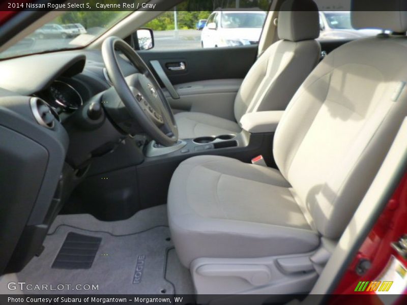 Cayenne Red / Gray 2014 Nissan Rogue Select S