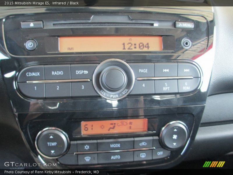 Infrared / Black 2015 Mitsubishi Mirage ES