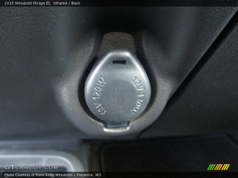 Infrared / Black 2015 Mitsubishi Mirage ES