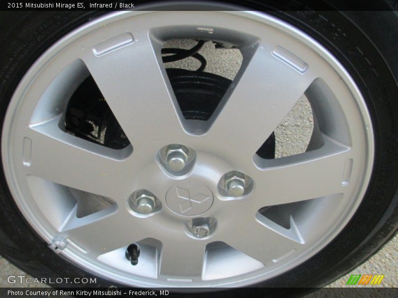 Infrared / Black 2015 Mitsubishi Mirage ES