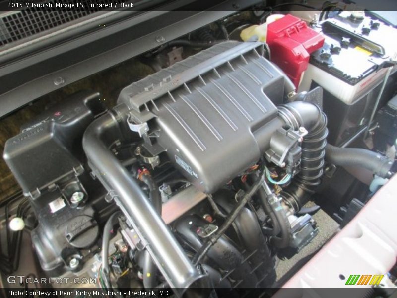 Infrared / Black 2015 Mitsubishi Mirage ES