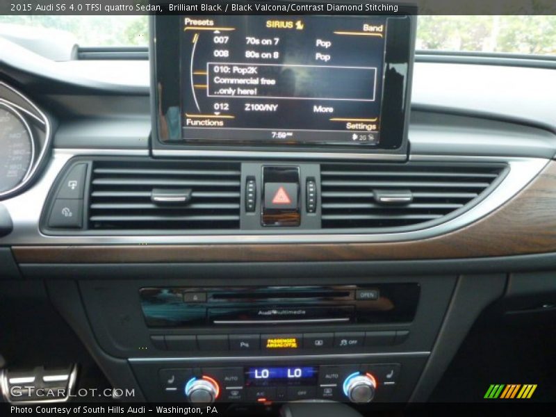 Controls of 2015 S6 4.0 TFSI quattro Sedan